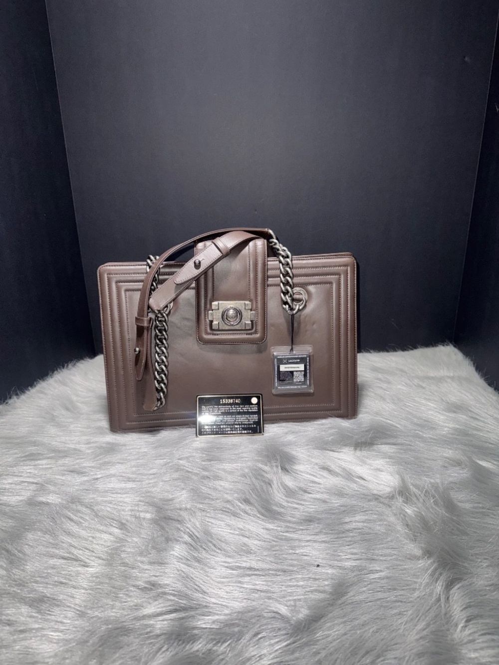 Chanel Boy Flap Shopper Tote~w/COA - Picture 2 of 13